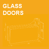 Glass doors